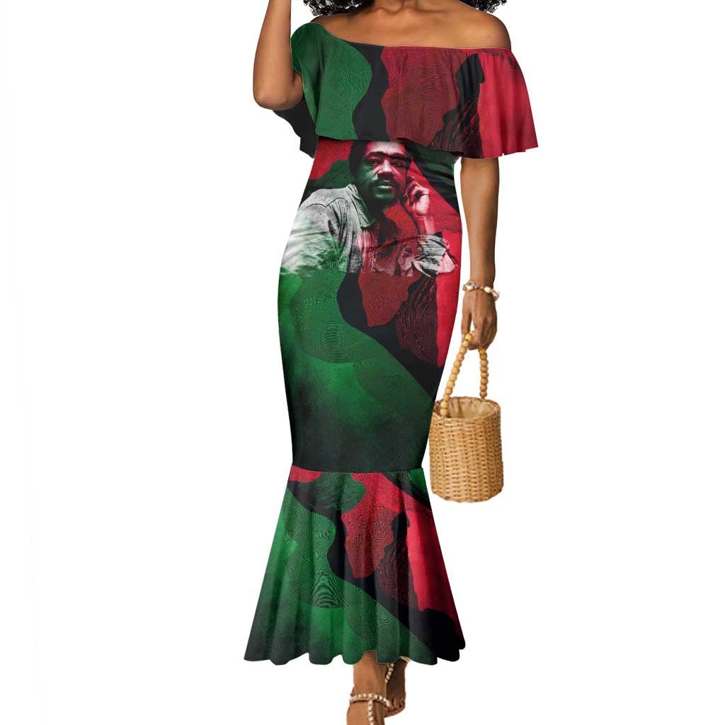Bobby Seale Mermaid Dress Black Panther Logo Revolutionary Civil Rights Movement Tribute - Wonder Print Shop