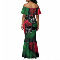 Bobby Seale Mermaid Dress Black Panther Logo Revolutionary Civil Rights Movement Tribute - Wonder Print Shop