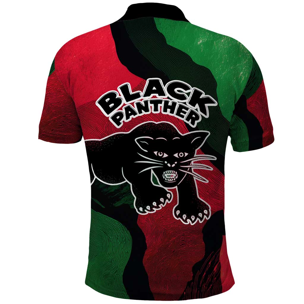 Bobby Seale Polo Shirt Black Panther Logo Revolutionary Civil Rights Movement Tribute - Wonder Print Shop