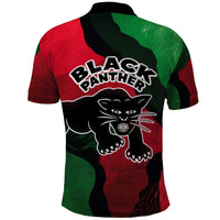 Bobby Seale Polo Shirt Black Panther Logo Revolutionary Civil Rights Movement Tribute - Wonder Print Shop