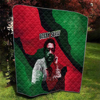 Bobby Seale Quilt Black Panther Logo Revolutionary Civil Rights Movement Tribute - Wonder Print Shop