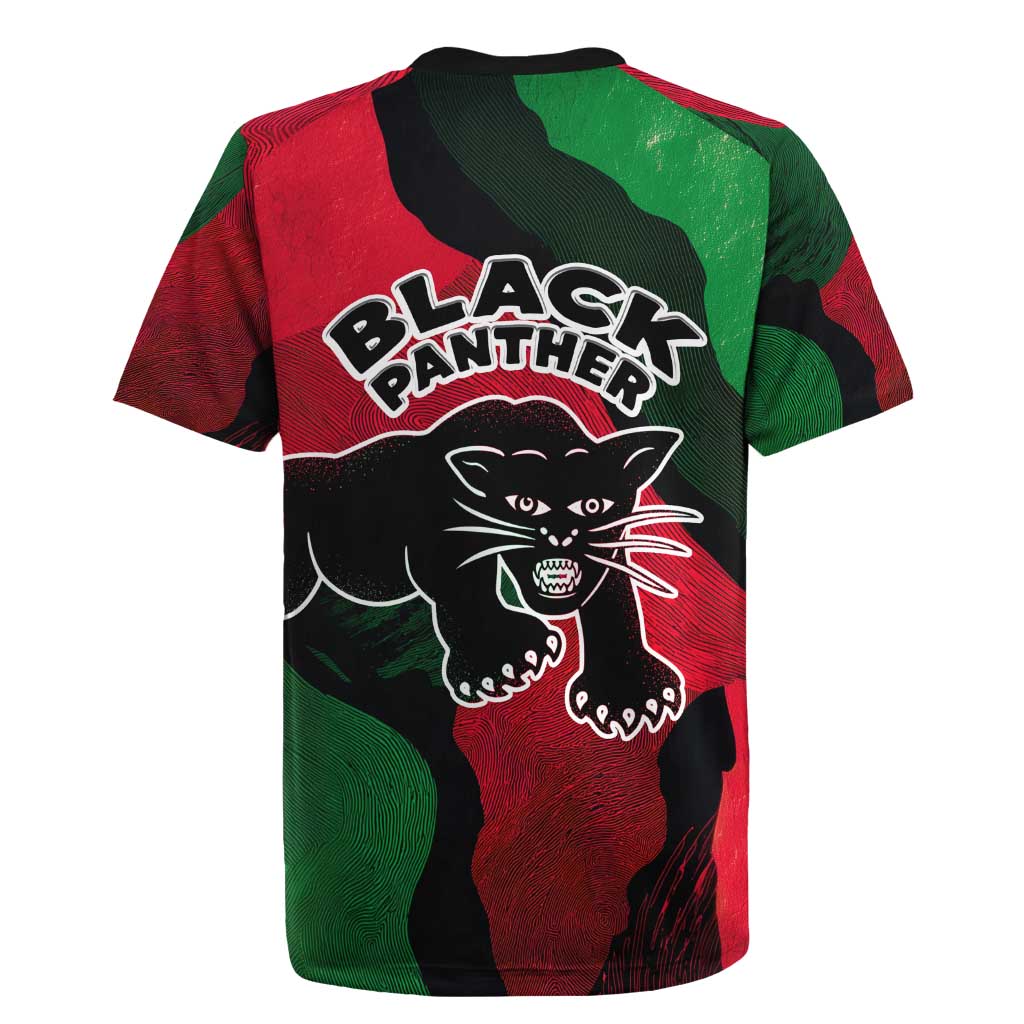 Bobby Seale Rugby Jersey Black Panther Logo Revolutionary Civil Rights Movement Tribute - Wonder Print Shop