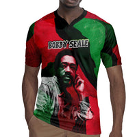 Bobby Seale Rugby Jersey Black Panther Logo Revolutionary Civil Rights Movement Tribute - Wonder Print Shop