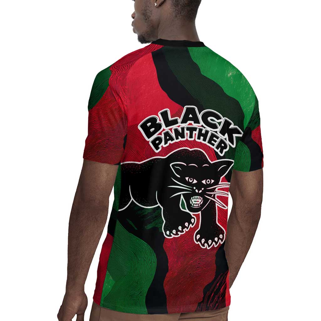 Bobby Seale Rugby Jersey Black Panther Logo Revolutionary Civil Rights Movement Tribute - Wonder Print Shop
