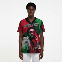 Bobby Seale Scrub Top Black Panther Logo Revolutionary Civil Rights Movement Tribute - Wonder Print Shop