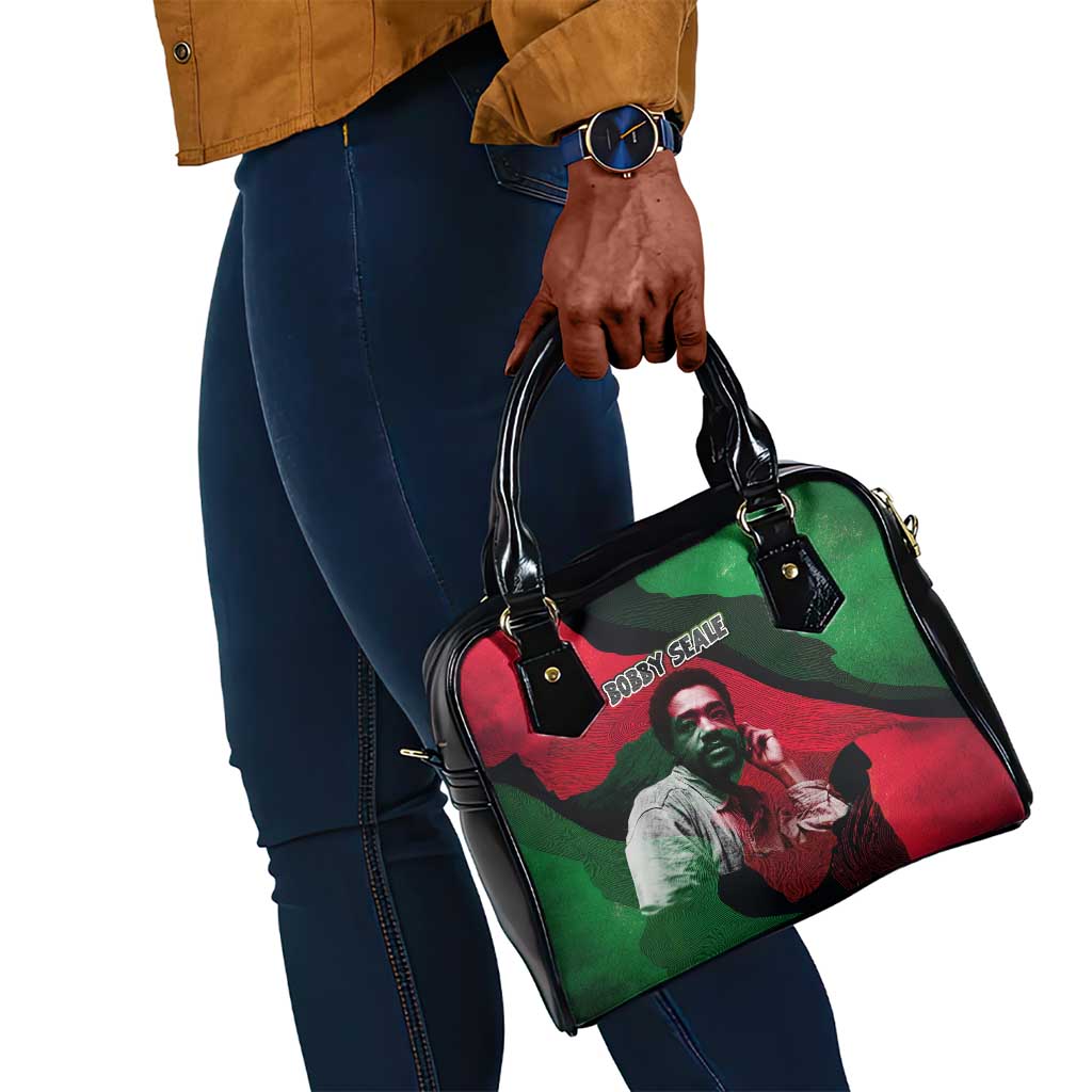 Bobby Seale Shoulder Handbag Black Panther Logo Revolutionary Civil Rights Movement Tribute - Wonder Print Shop