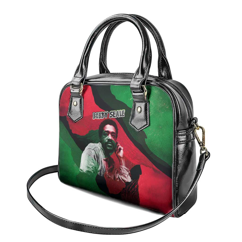 Bobby Seale Shoulder Handbag Black Panther Logo Revolutionary Civil Rights Movement Tribute - Wonder Print Shop