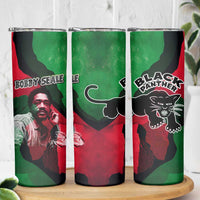 Bobby Seale Skinny Tumbler Black Panther Logo Revolutionary Civil Rights Movement Tribute - Wonder Print Shop