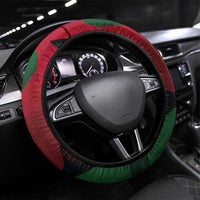 Bobby Seale Steering Wheel Cover Black Panther Logo Revolutionary Civil Rights Movement Tribute - Wonder Print Shop