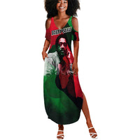 Bobby Seale Summer Maxi Dress Black Panther Logo Revolutionary Civil Rights Movement Tribute - Wonder Print Shop