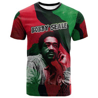 Bobby Seale T shirt Black Panther Logo Revolutionary Civil Rights Movement Tribute - Wonder Print Shop