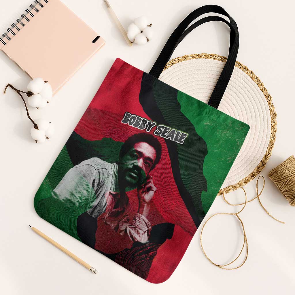 Bobby Seale Tote Bag Black Panther Logo Revolutionary Civil Rights Movement Tribute - Wonder Print Shop