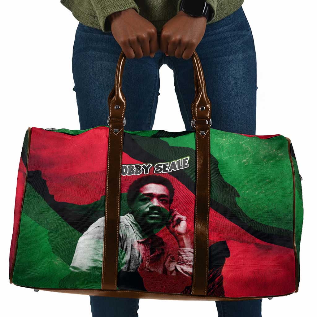 Bobby Seale Travel Bag Black Panther Logo Revolutionary Civil Rights Movement Tribute - Wonder Print Shop