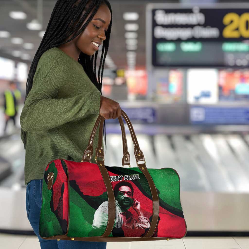 Bobby Seale Travel Bag Black Panther Logo Revolutionary Civil Rights Movement Tribute - Wonder Print Shop
