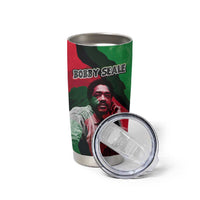 Bobby Seale Tumbler Cup Black Panther Logo Revolutionary Civil Rights Movement Tribute - Wonder Print Shop