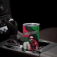 Bobby Seale Tumbler Cup Black Panther Logo Revolutionary Civil Rights Movement Tribute - Wonder Print Shop