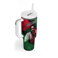 Bobby Seale Tumbler With Handle Black Panther Logo Revolutionary Civil Rights Movement Tribute - Wonder Print Shop