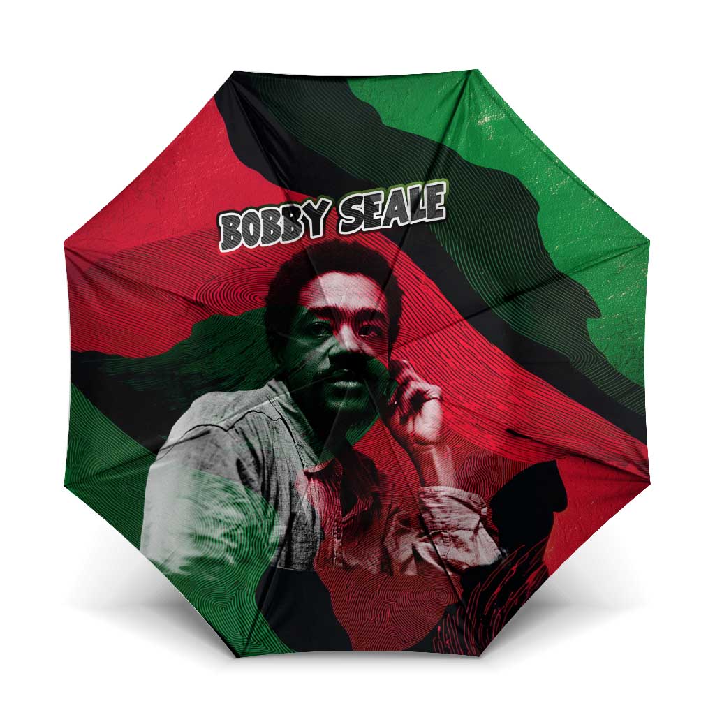 Bobby Seale Umbrella Black Panther Logo Revolutionary Civil Rights Movement Tribute - Wonder Print Shop