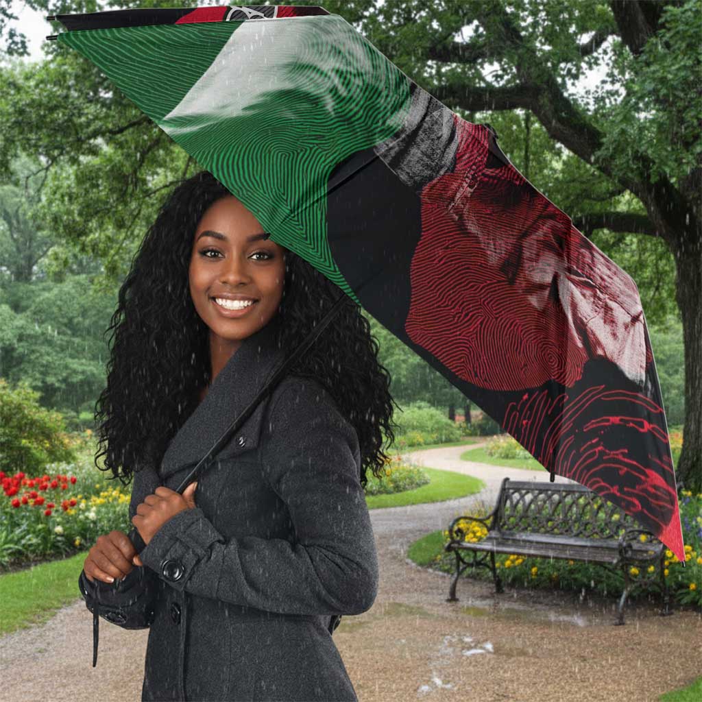 Bobby Seale Umbrella Black Panther Logo Revolutionary Civil Rights Movement Tribute - Wonder Print Shop