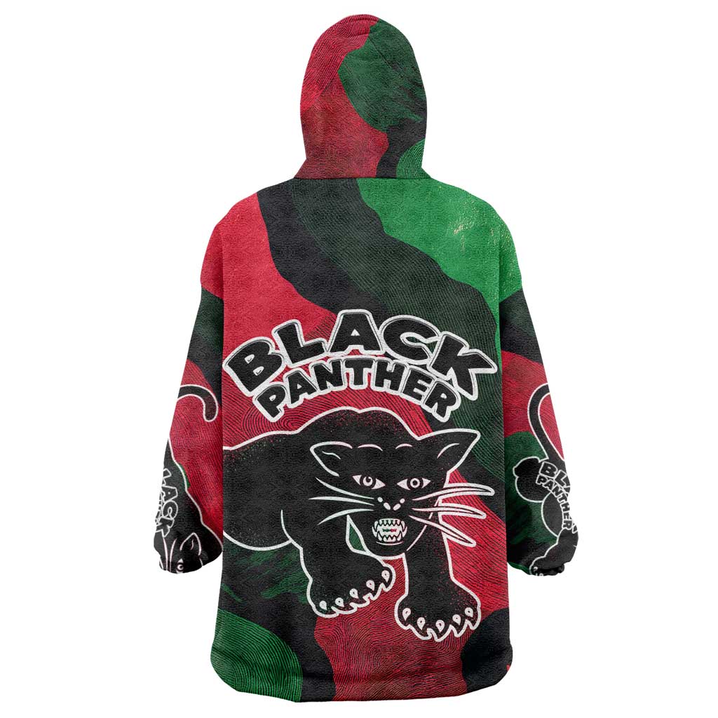 Bobby Seale Wearable Blanket Hoodie Black Panther Logo Revolutionary Civil Rights Movement Tribute - Wonder Print Shop