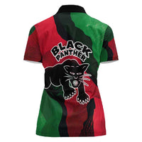Bobby Seale Women Polo Shirt Black Panther Logo Revolutionary Civil Rights Movement Tribute - Wonder Print Shop