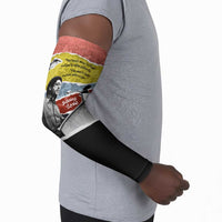 Bobby Seale Arm Sleeves Torn Paper Collage Design Solidarity Quote Powerful Speech Artwork Civil Rights - Wonder Print Shop