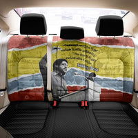 Bobby Seale Back Car Seat Cover Torn Paper Collage Design Solidarity Quote Powerful Speech Artwork Civil Rights - Wonder Print Shop
