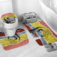 Bobby Seale Bathroom Set Torn Paper Collage Design Solidarity Quote Powerful Speech Artwork Civil Rights - Wonder Print Shop