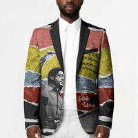 Bobby Seale Blazer Torn Paper Collage Design Solidarity Quote Powerful Speech Artwork Civil Rights - Wonder Print Shop