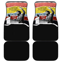 Bobby Seale Car Mats Torn Paper Collage Design Solidarity Quote Powerful Speech Artwork Civil Rights - Wonder Print Shop