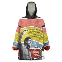 Bobby Seale Kid Wearable Blanket Hoodie Torn Paper Collage Design Solidarity Quote Powerful Speech Artwork Civil Rights - Wonder Print Shop