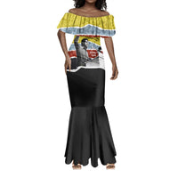 Bobby Seale Mermaid Dress Torn Paper Collage Design Solidarity Quote Powerful Speech Artwork Civil Rights - Wonder Print Shop