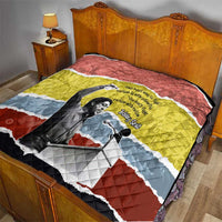 Bobby Seale Quilt Torn Paper Collage Design Solidarity Quote Powerful Speech Artwork Civil Rights - Wonder Print Shop