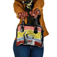 Bobby Seale Shoulder Handbag Torn Paper Collage Design Solidarity Quote Powerful Speech Artwork Civil Rights - Wonder Print Shop