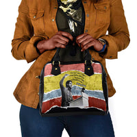 Bobby Seale Shoulder Handbag Torn Paper Collage Design Solidarity Quote Powerful Speech Artwork Civil Rights - Wonder Print Shop