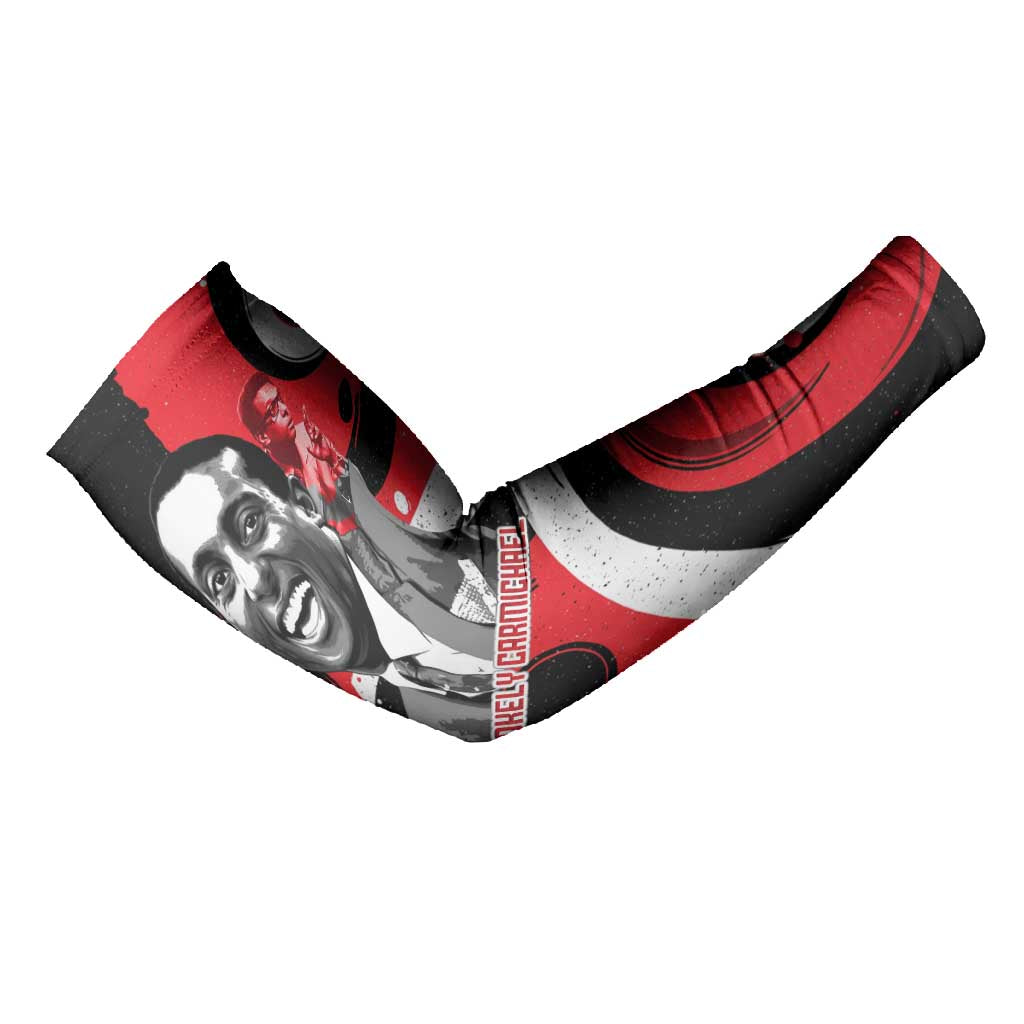 Stokely Carmichael Arm Sleeves Abstract Design Black Power Text Civil Rights Activist - Wonder Print Shop