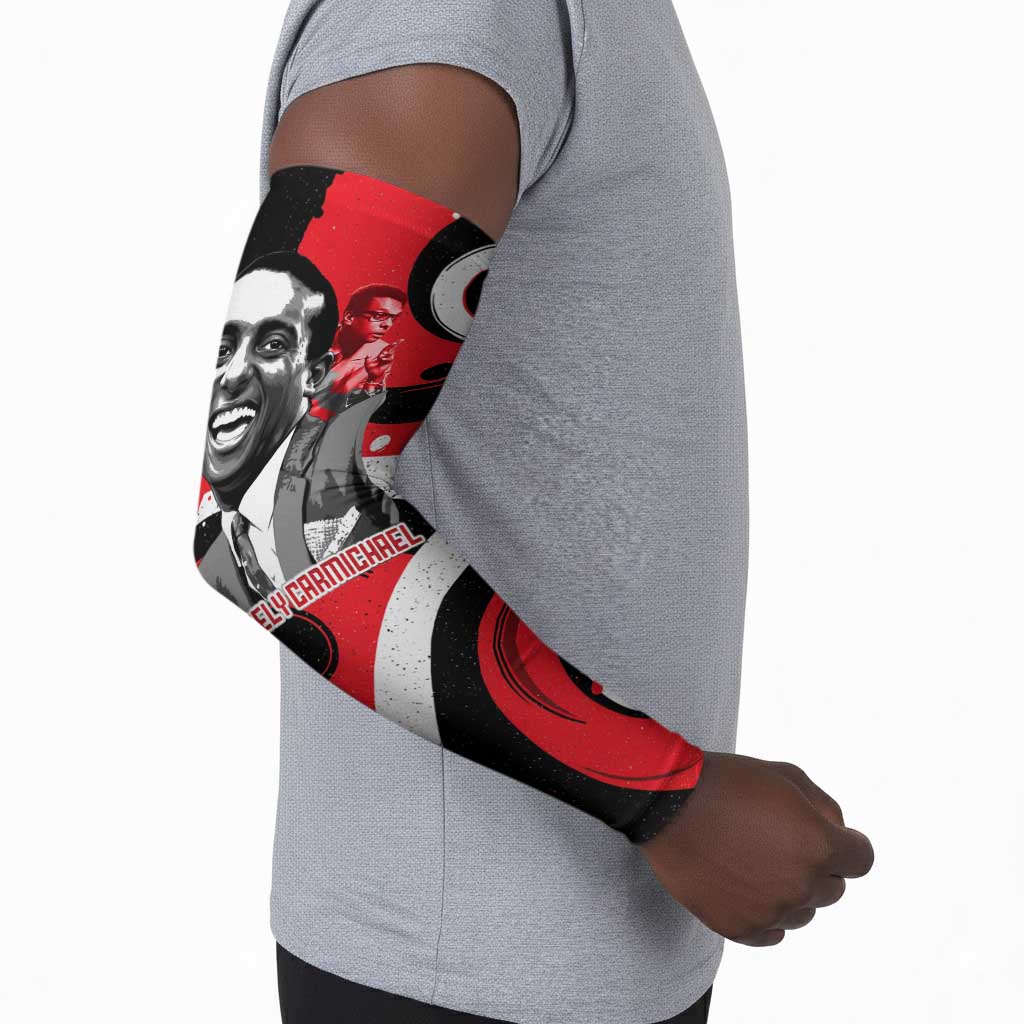 Stokely Carmichael Arm Sleeves Abstract Design Black Power Text Civil Rights Activist - Wonder Print Shop