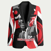 Stokely Carmichael Blazer Abstract Design Black Power Text Civil Rights Activist - Wonder Print Shop