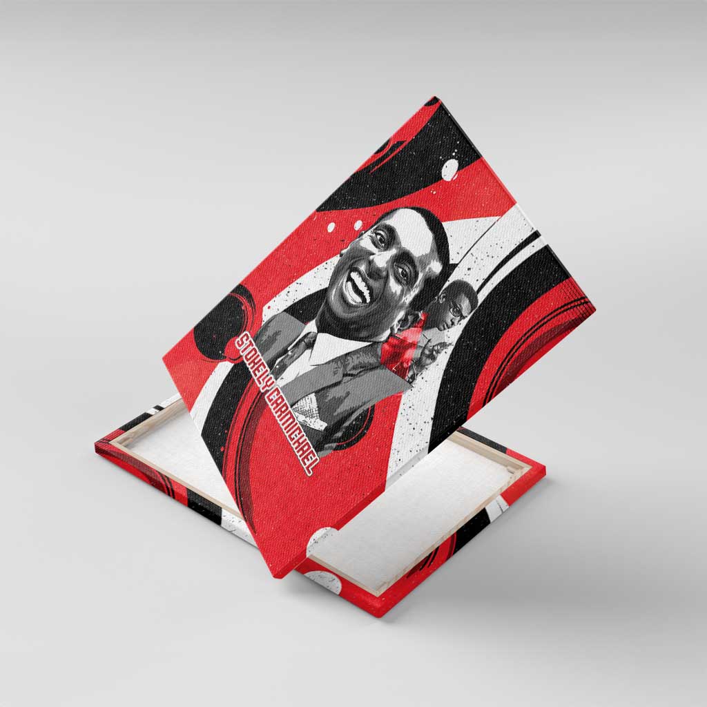 Stokely Carmichael Canvas Wall Art Abstract Design Black Power Text Civil Rights Activist - Wonder Print Shop