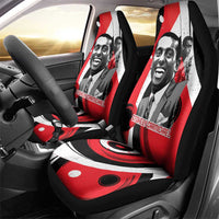 Stokely Carmichael Car Seat Cover Abstract Design Black Power Text Civil Rights Activist - Wonder Print Shop