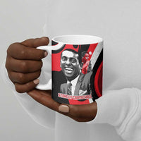 Stokely Carmichael Ceramic Mug Abstract Design Black Power Text Civil Rights Activist - Wonder Print Shop