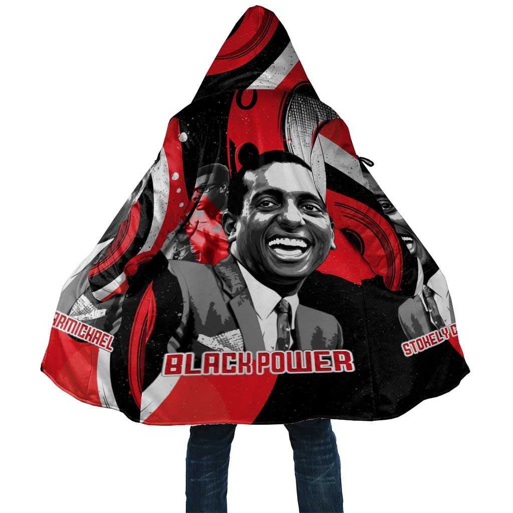 Stokely Carmichael Cloak Abstract Design Black Power Text Civil Rights Activist - Wonder Print Shop
