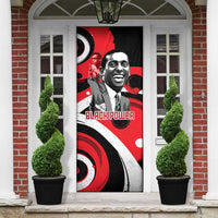 Stokely Carmichael Door Cover Abstract Design Black Power Text Civil Rights Activist - Wonder Print Shop