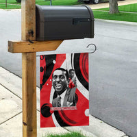 Stokely Carmichael Garden Flag Abstract Design Black Power Text Civil Rights Activist - Wonder Print Shop