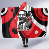Stokely Carmichael Hooded Blanket Abstract Design Black Power Text Civil Rights Activist - undefined