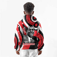 Stokely Carmichael Kid Hoodie Abstract Design Black Power Text Civil Rights Activist - Wonder Print Shop