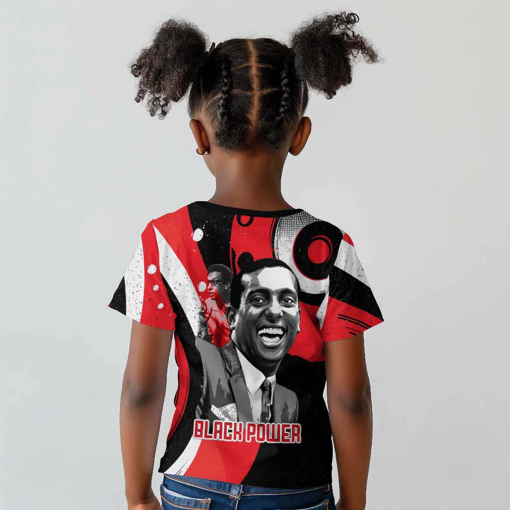 Stokely Carmichael Kid T shirt Abstract Design Black Power Text Civil Rights Activist - Wonder Print Shop