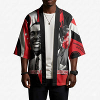 Stokely Carmichael Kimono Abstract Design Black Power Text Civil Rights Activist - Wonder Print Shop