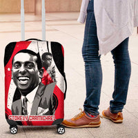 Stokely Carmichael Luggage Cover Abstract Design Black Power Text Civil Rights Activist - Wonder Print Shop