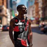 Stokely Carmichael Men Tank Top Abstract Design Black Power Text Civil Rights Activist - Wonder Print Shop